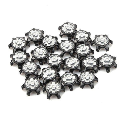 20PCS Soft Plastic Golf Shoe Spikes Replacement Cleat Fast Twist For Adida Champ