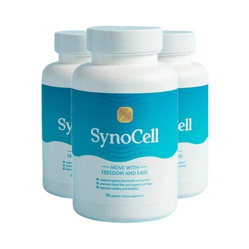 2-Pack Synocell Capsules – Back Neck and Joint Support Complex - 120 Caps