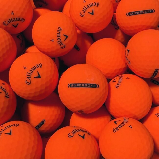NEW Callaway Supersoft Matte Bulk Golf Balls - Choose Color & Quantity!