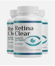3 Pack Retina Clear Capsules, RetinaClear Eye Health Support (180 Capsules)