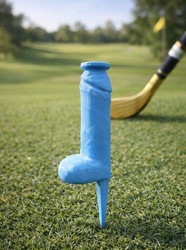 10 Pack Golf Tee - Adult gag gift - Dick Golf Tee