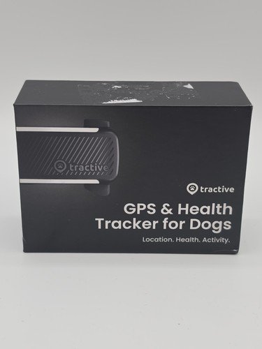 Tractive DOG 6 Smart Dog Tracker For GPS & Health Monitoring Black