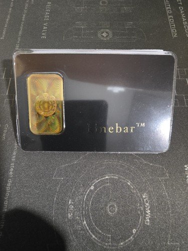 10 GRAM 999.9 GOLD ARGOR-HERAEUS  KINEBAR IN ASSY