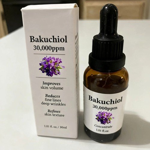 Bakuchiol Oil Organic Cold Pressed 30000PPM Hydrating Firming Facial Skin Care