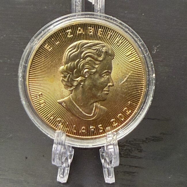 Maple Leaf Gold Coin & Gold Bar- Buffalo Coin - NOT REAL GOLD - Price per each