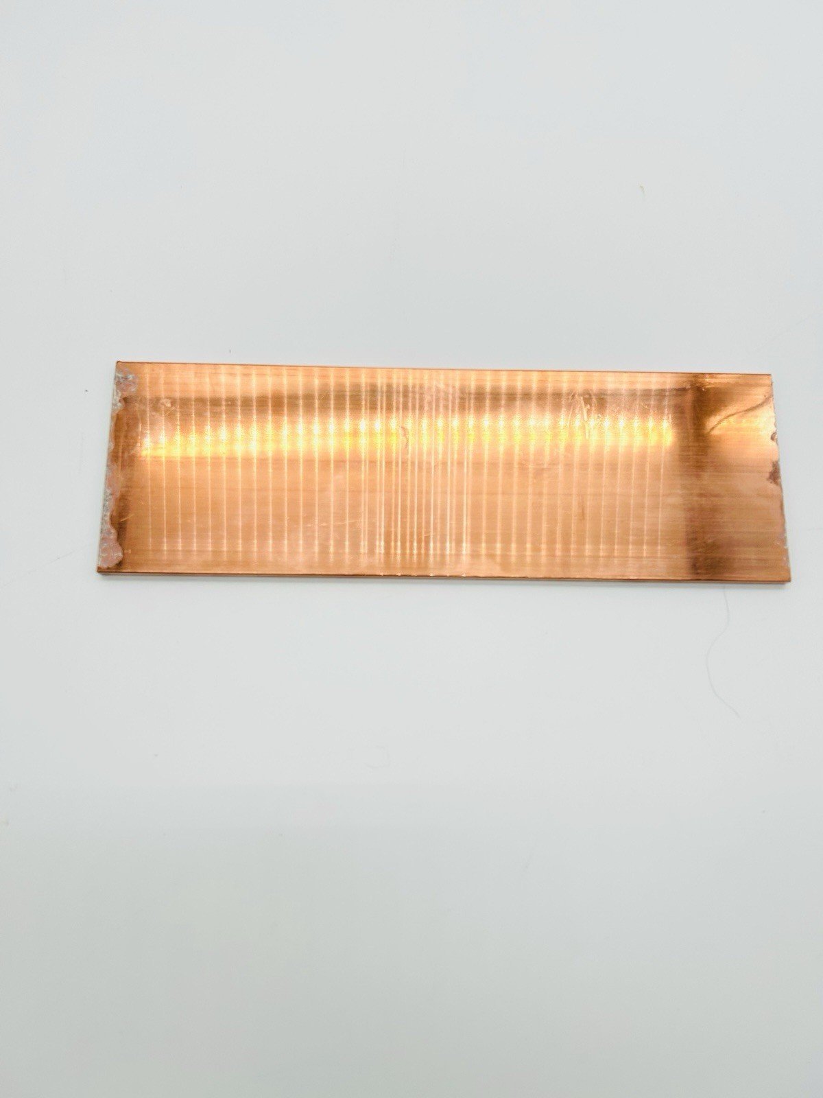 Copper 101 Solid Bar Super Conductive 1/4”x 4” x 12”- 3.15 lbs