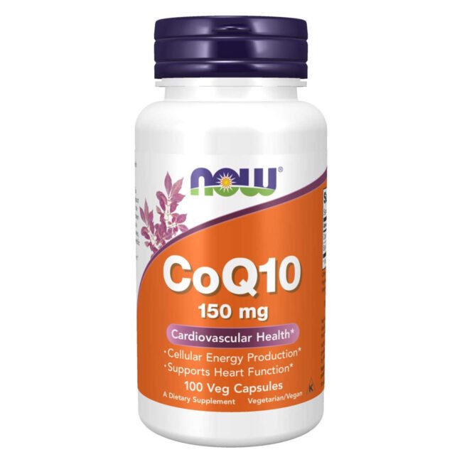 NOW FOODS CoQ10 150 mg 100 Veg Capsules