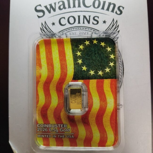 Half Gram Gold - In Assay Card Coinbuster