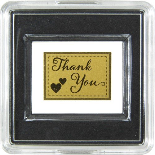 For You Thank You With Gratitude 1/1000 oz .999 Gold Bar COA