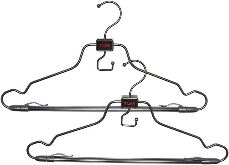 Luggage Accessories Travel Hanger For Garment Bag Metal Set of 2 Black NEW