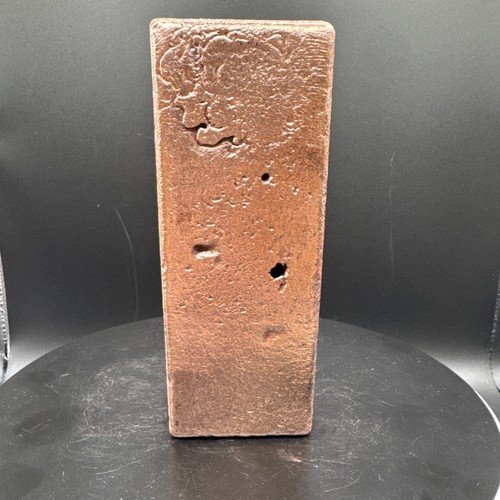 5.1 Lb Copper Hand Poured Bar