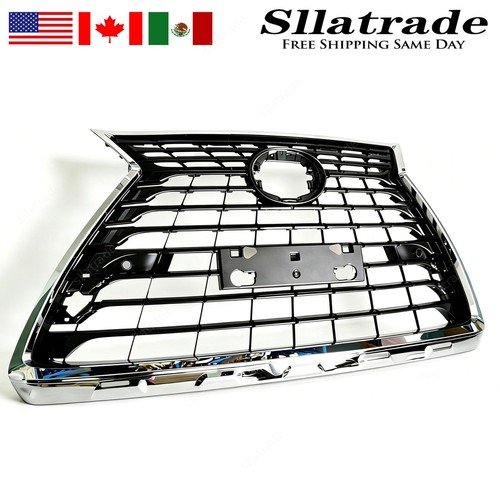 Front Grille+Trim Molding Chrome Fit 2018-2021 Lexus NX300 NX300h  5310178140 US