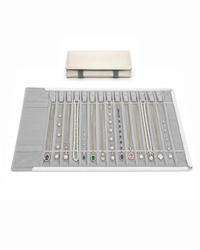 Tangle-Free Travel Jewelry Organizer Case with 16 Slots – Perfect for Accessorie