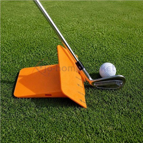 Golf Swing Impact Training Aid, Removable Guide Wall Wedge Trainer