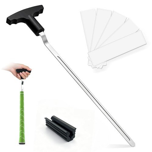 Golf Grip Removal Tool 3-Piece Set, High-Carbon Steel Club Blcak