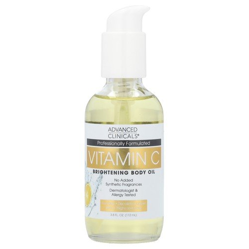 Vitamin C, Brightening Body Oil, 3.8 fl oz (112 ml)