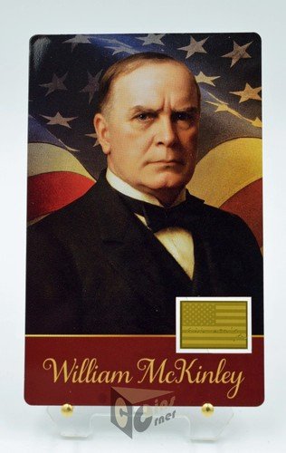 McKinley Presidents of USA  1/1000 Oz 999 Gold Coin Bar 12 Dollars Liberia