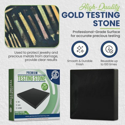 9K Gold Testing Solution Test Purity Scrap Precious Metals Bullion Ingots