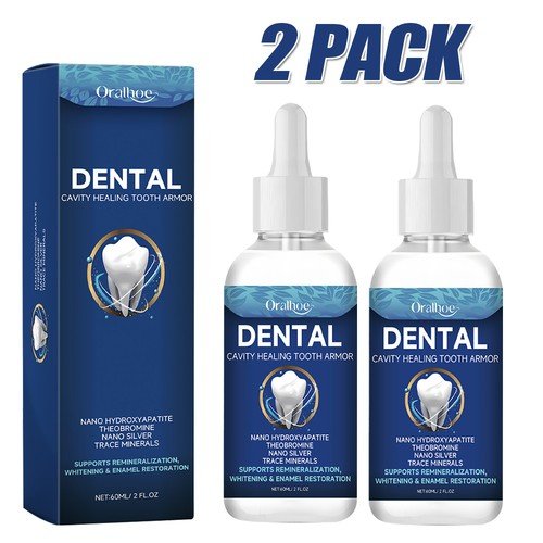 Tooth Armor Liquid with Nano-Hydroxyapatite - Dental Cavity Healing & Gum Repair