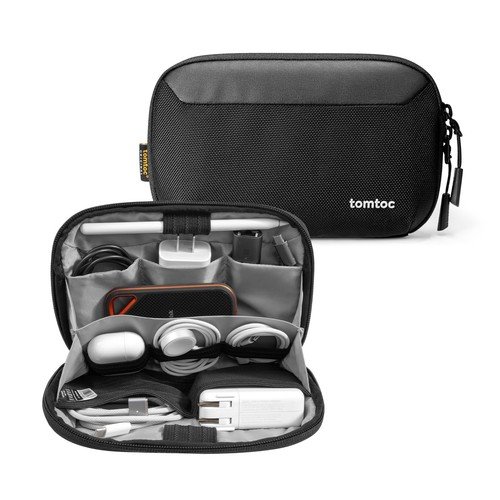 Portable Waterproof Travel Cable Organizer Pouch – Electronics Accessories Case