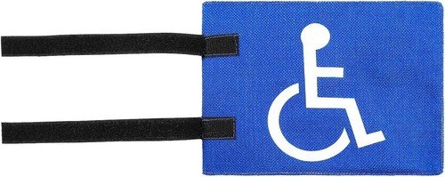 Disable Golf Cart Flag with Straps,Easy to Install Handicap Flags for Golf Cart,