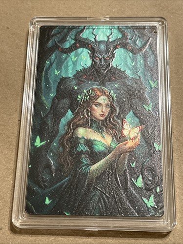1 Ounce Colorized .999 Vixen Woodland Redhead AVDP Copper Bar 2026 #DP
