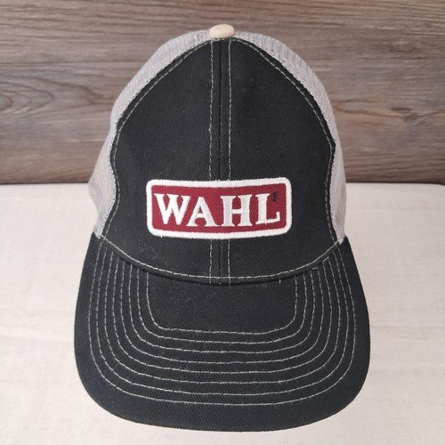 Wahl Clippers Trimmers Personal Care Products Hat Cap Strapback Black Mesh