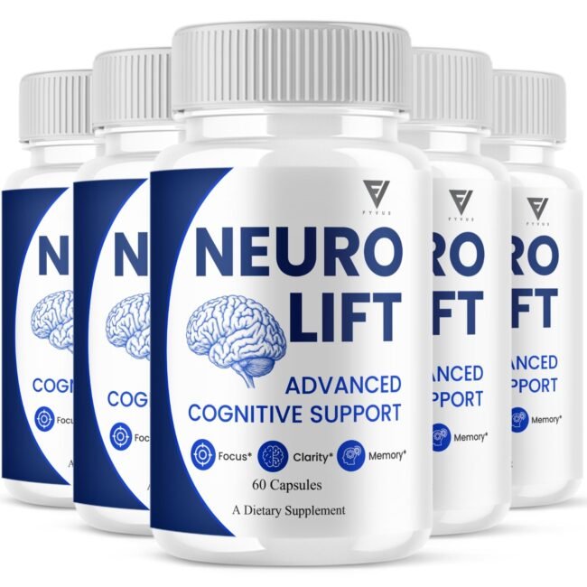 (5 Pack) Neuro Lift Advanced Cognitive Support Daily Supplement (300 Capsules)