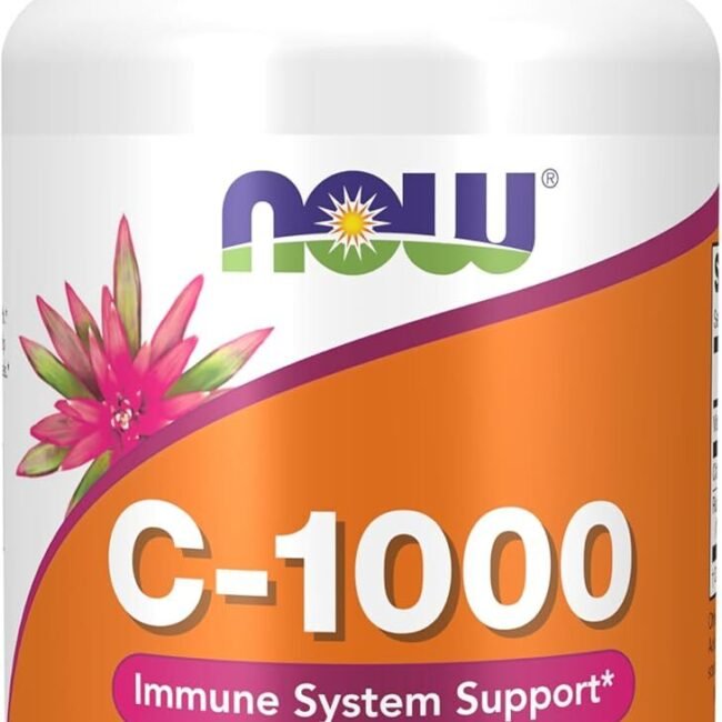 Now Supplements, Vitamin C-1,000 with Rose Hips & Bioflavonoids, 30 Tablets