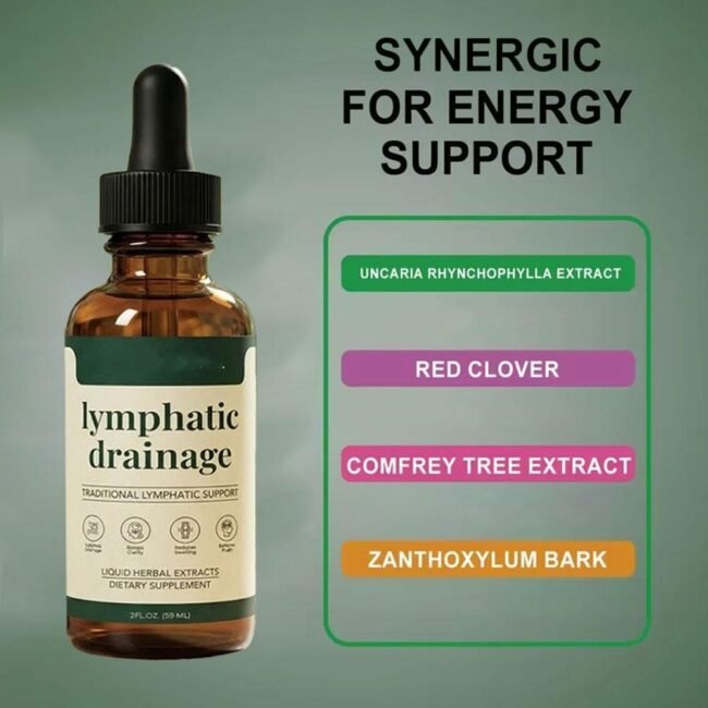 Lymphoria - Lymphatic Drainage Bloat Relief - Detox, & Immune Support 59ml US