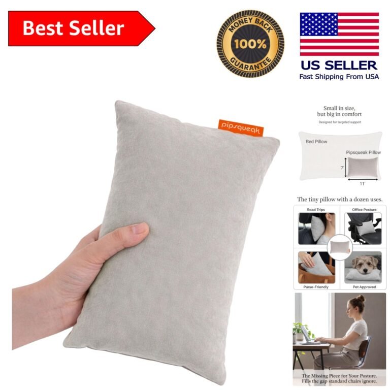 Personalizable Mini Pillow – Perfect for Travel, Kids, and Your Furry Friends