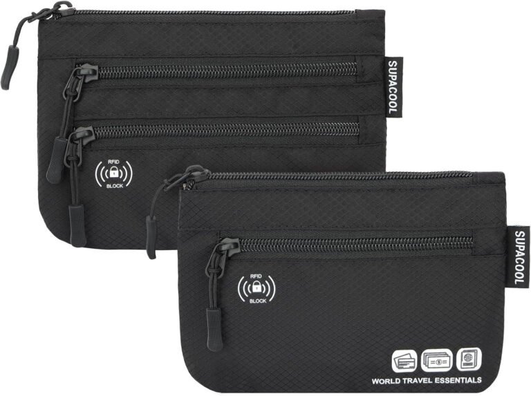 Passport Holder Bag, Travel Wallet for Men Women Family, Passport Pouch, Card Ho