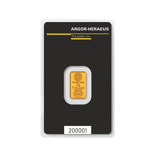 Gold Argor-Heraeus KineBar - 2 Gram