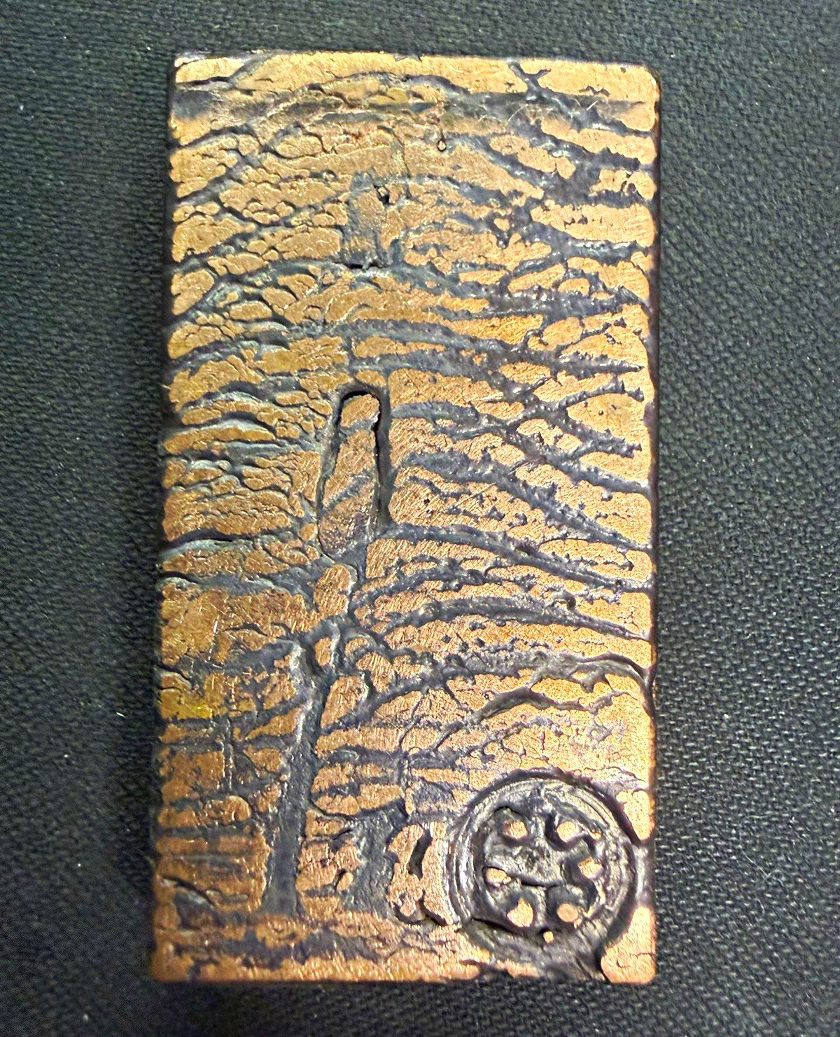 Copper Bullion Star Wars Mandalorian Beskar Bar 7.3oz