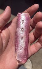 Close to 4 oz Copper pour Bar with punisherSkull Design
