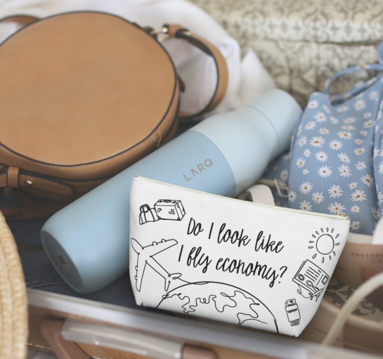 Funny Makeup Toiletries Bridal Gift Traveler Travel Agent Gift Accessory Bag