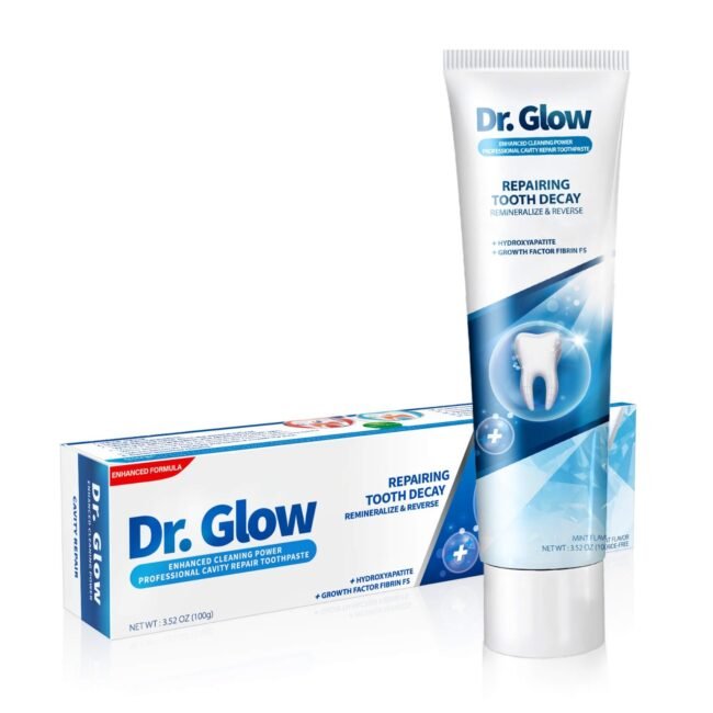 Dr. Glow Hydroxyapatite Toothpaste Adult Cavity Repair Remineralization Fluoride
