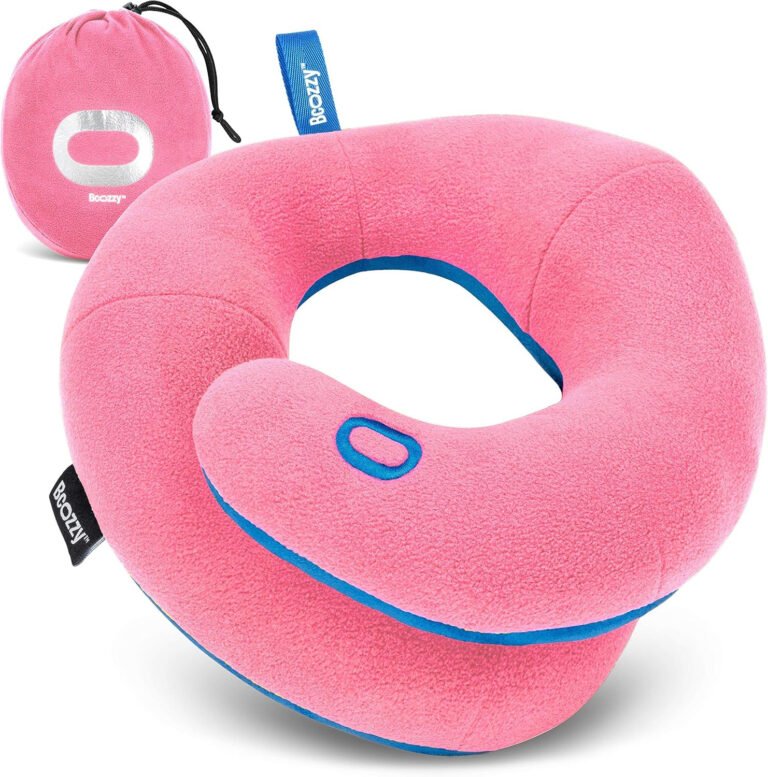 BCOZZY Kids Travel Neck Pillow (8-12 Y/O) – Patented Soft Child Pillow for Head