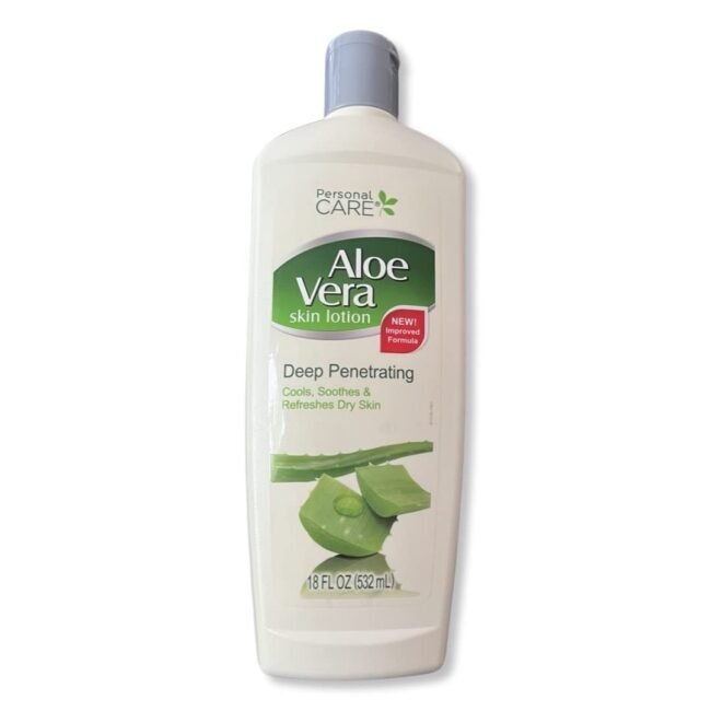 Personal Care Products Aloe Vera Lotion, 18 Fl 20 Oz (Pack of 1), No Color