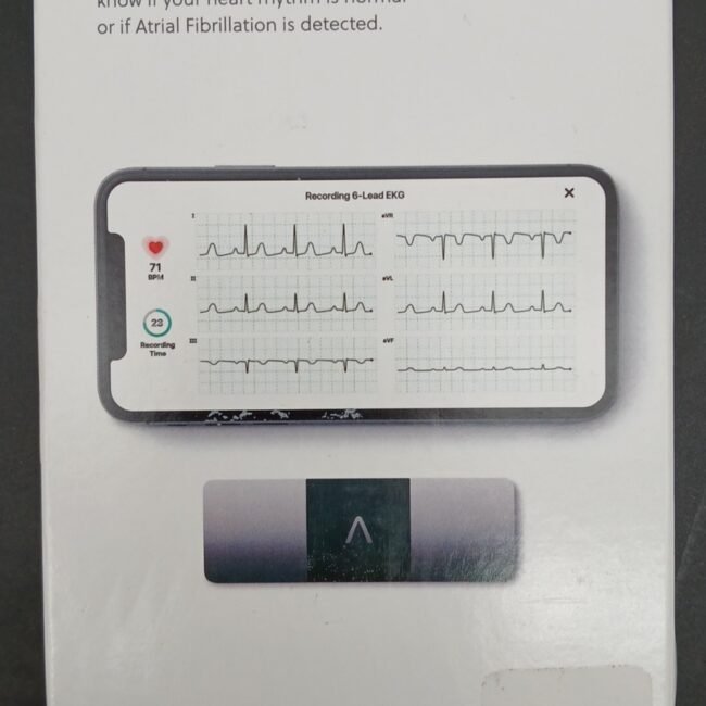 KardiaMobile 6L 6-Lead EKG Monitor Medical Grade Health Device