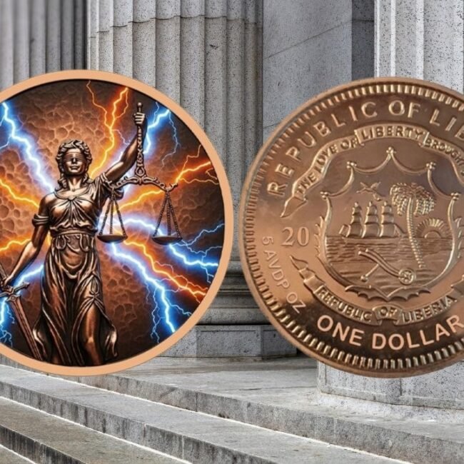 5oz Celestial Balance Government Backed Copper