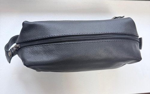 BAKBLADE BODY GROMING LEATHER TRAVEL BATHROOM TOILETRY BAG