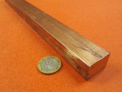 182 Copper Bar 3/4" Thick x 1.0" Wide x 3 Foot Length