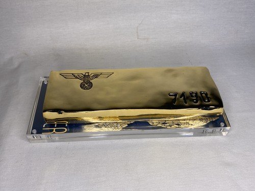 007 James Bond, Goldfinger, Real Prop Replica, Lake Toplitz Hoard Gold Bar