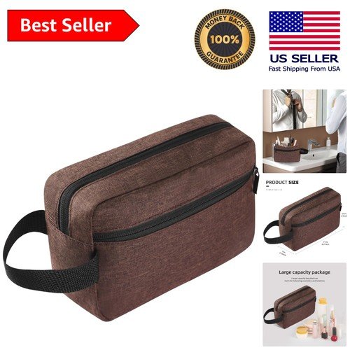 Elegant Hanging Toiletry Bag – Large Capacity Travel Accessory for Men & Women
