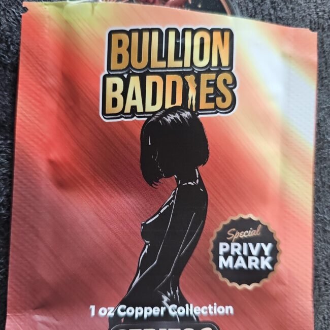 1oz Copper Bullion Baddie