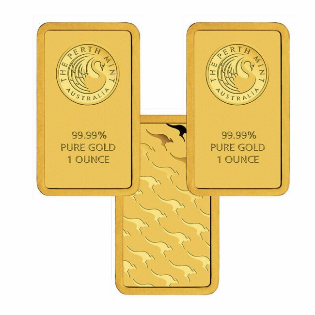 Lot of 3 Gold 1 oz  Random Brand .9999 fine Gold Bars in Sealed Assay Cards