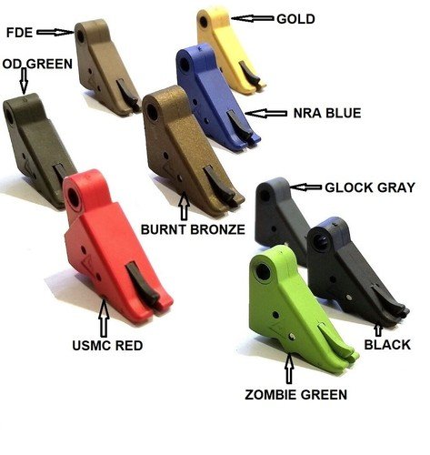 Tango Down Trigger with Bar, Housing Spring Connector For Glock 43 43x 48
