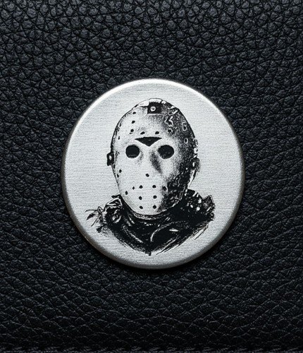 Friday The 13th Jason Voorhees Horror Golf Ball Marker Novelty Gift Laser