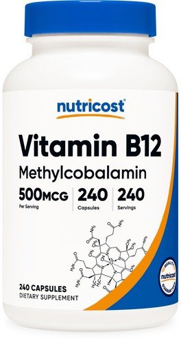 Vitamin B12 1000 Mcg Time Release Tablets, Dietary Supplement, 150 Count